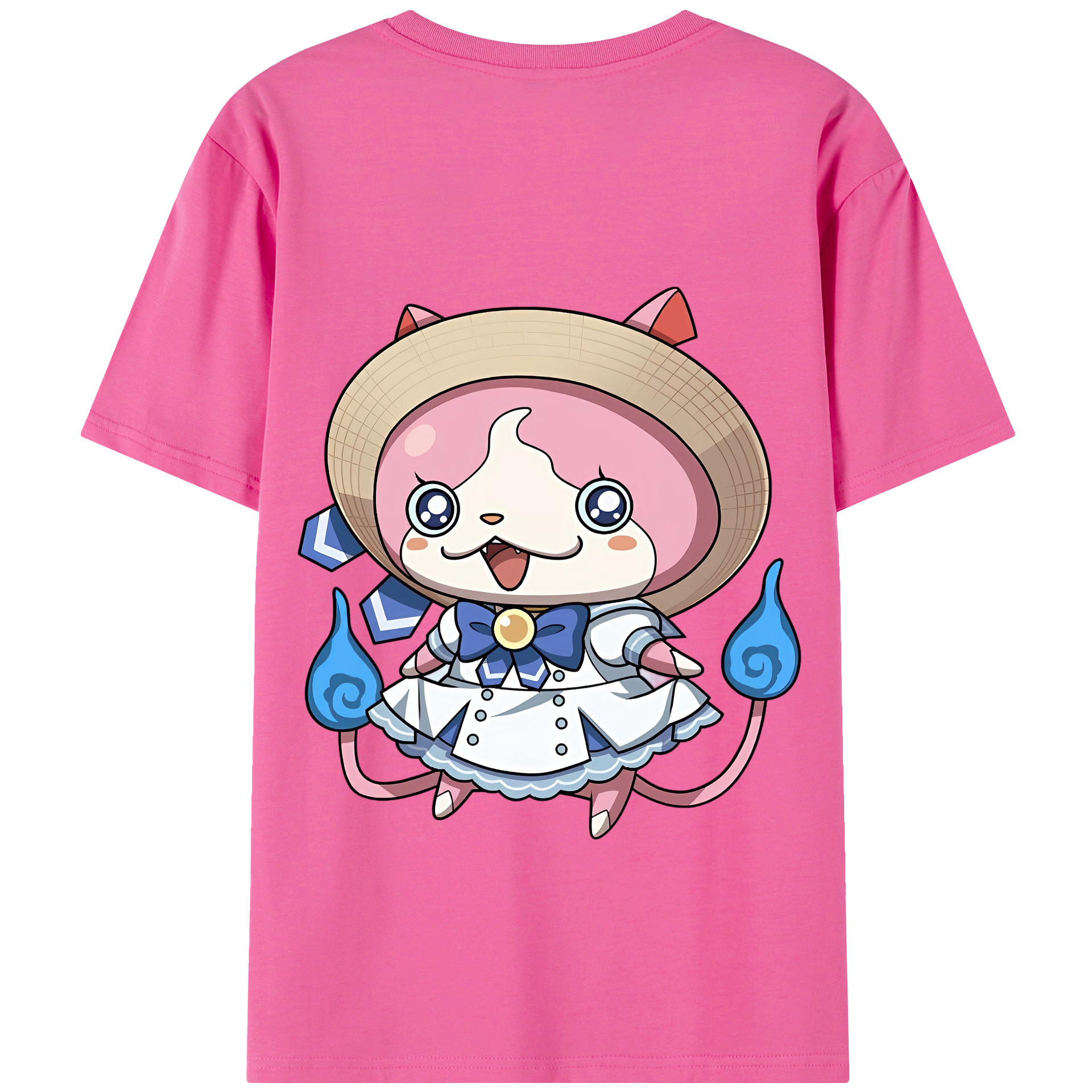 （画像用） 妖怪ウォッチ Yo-kai Watch レディース半袖Tシャツ(バックプリント)